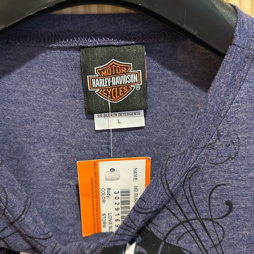 Harley Davidson Long Sleeve T-Shirt - Picture 3 of 7